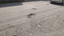 Горожанин просит отремонтировать дорогу на ул.Буденного. Фото