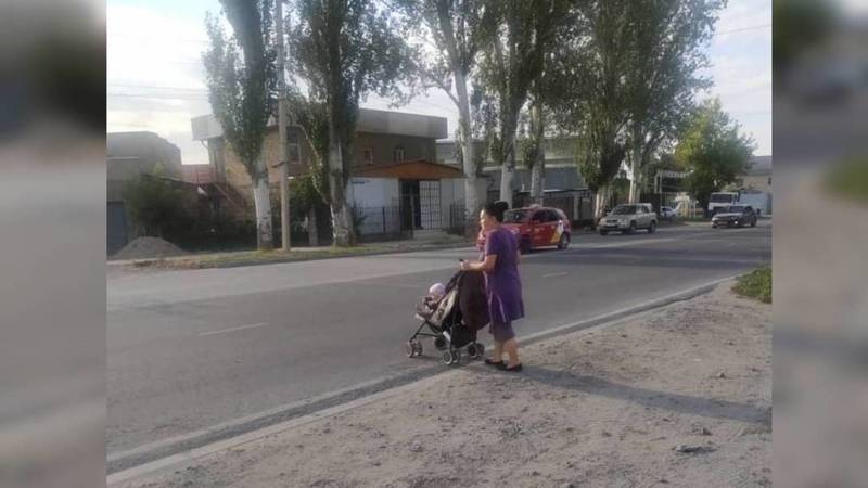 Бишкекчанин просит нанести пешеходную разметку на Тоголок Молдо-Карагайский