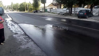 Мэрия об отсутствии воды на ул.Суюмбаева: На частной линии произошла утечка и линия была отключена
