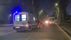 На Айтматова столкнулись две машины. Видео с места аварии