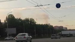 На севере Бишкека что-то горит