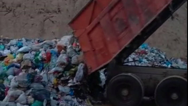 В Сокулуке самовольно открыли мусорный полигон, - местный житель