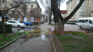 «Тазалык» не очистили арык, который является причиной затопления на Коенкозова-Московская, но сообщили об обратном, - горожанин <b><i> (фото) </i></b>