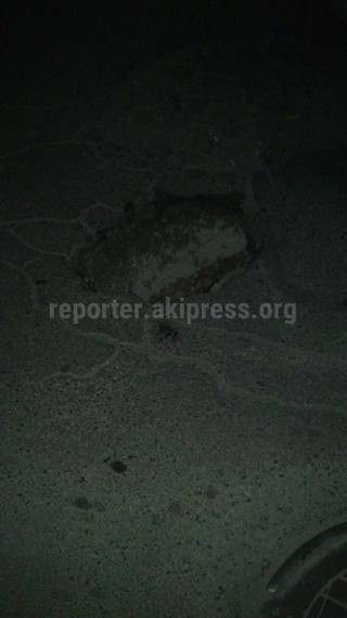 По улице Тыныстанова на дороге образовалась яма, - читатель <b><i>(фото)</i></b>