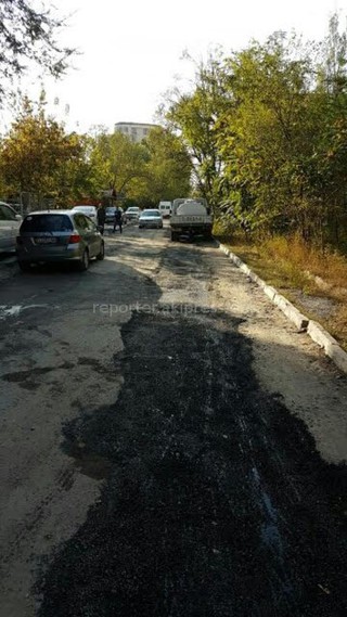 Восстановлен участок дороги на ул.Токтогула, - мэрия Бишкека