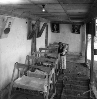 1956 год, город Жалал-Абад, детский сад имени Карла Маркса