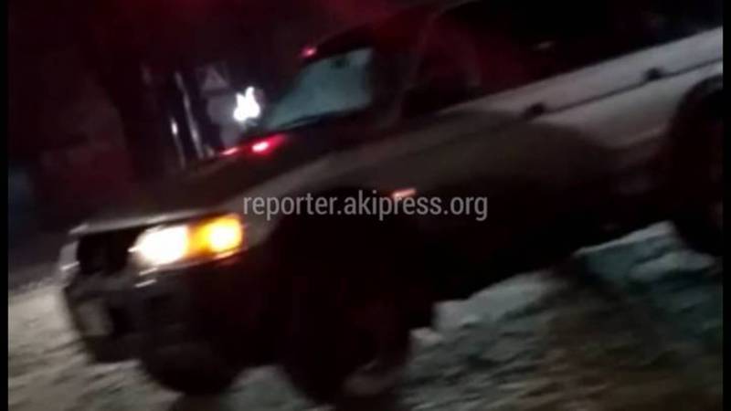 На ул.Ибраимова столкнулись 2 авто (видео)