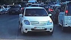 На ул.Киевской водитель «Тойоты» поехал против движения (видео)