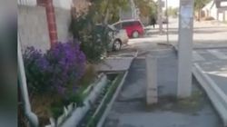 Бишкекчанка жалуется на тротуары на улице Космической. Видео