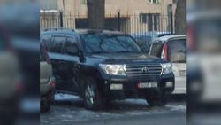 В Бишкеке замечена затонированная «Тойота» с подложными номерами <i>(фото)</i>