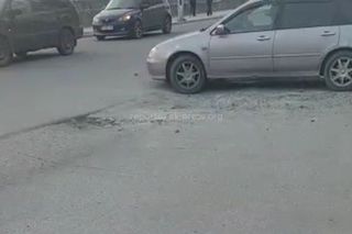 Бишкекчанин просит доделать асфальтирование дороги и нанести «зебру» на Суеркулова-Малдыбаева