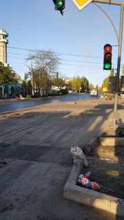 Бишкекчанин интересуется, когда закончится ремонт дороги на ул.Гоголя (фото)