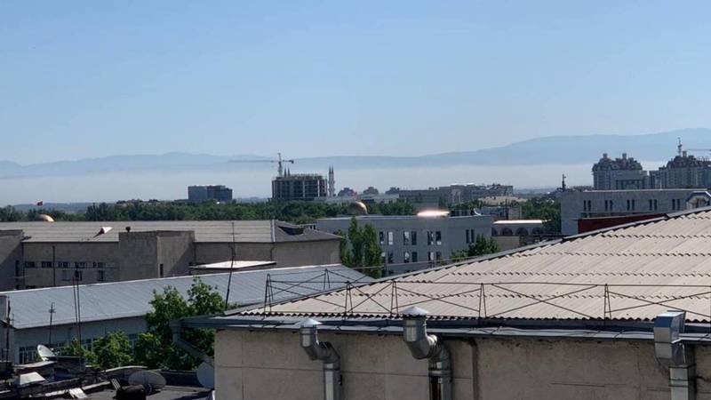 Воздух над Бишкеком снова начал загрязняться? - горожанин. Фото