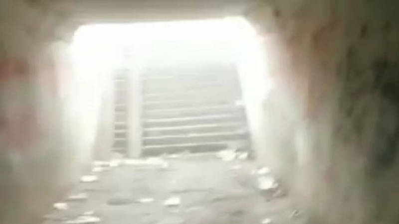 Жительница Сокулукского района жалуется на состояние подземного перехода. Видео