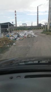 В жилмассиве Кара-Жыгач не убирают мусор