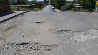 Почему отрезок дороги на ул.Кийизбаева недоасфальтировали? - горожанин (фото)