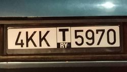 В Бишкеке замечена «Ауди» со странными номерами. Фото горожанина