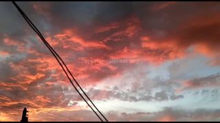 «Будто небо само пылает в огне» — Красивейший закат в Чолпон-Ате