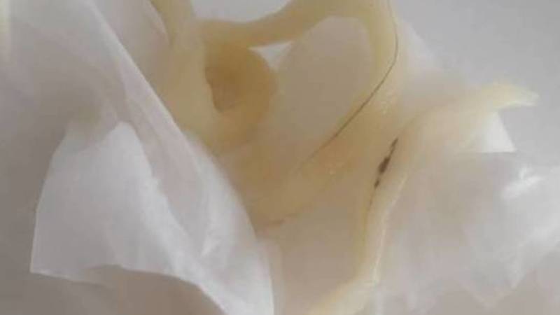 Горожанин обнаружил волос в тесте для лагмана в кафе на Орто-Сайском рынке. Фото