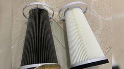 Бишкекчанин показал, в каком состоянии фильтры для вентиляции после полугода использования