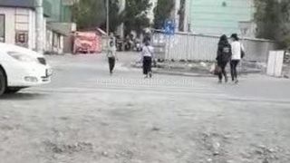 «Бишкекасфальтсервис» установит «лежачий полицейский» возле конечной троллейбусов в Тунгуче до 21 сентября