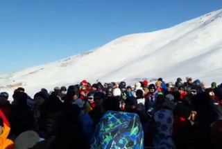 На горнолыжной базе «Чункурчак» не работали подъемники (видео)