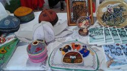 На фестивале в Анталии кыргызстанцы представили сувениры и книги Айтматова (фото)