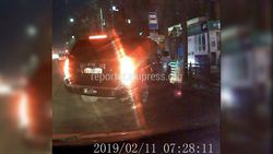 На Абдрахманова-Киевской Cadillac Escalade нарушил ПДД, - очевидец (видео)