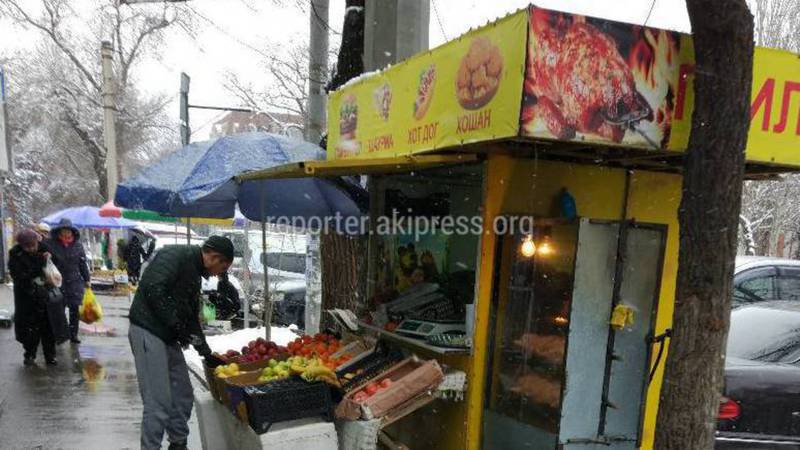 Законно ли установлен павильон в Бишкеке на ул.Московской №136? (фото)