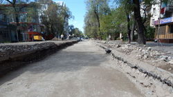 Бишкекчанин интересуется, когда откроют улицу Токтогула?