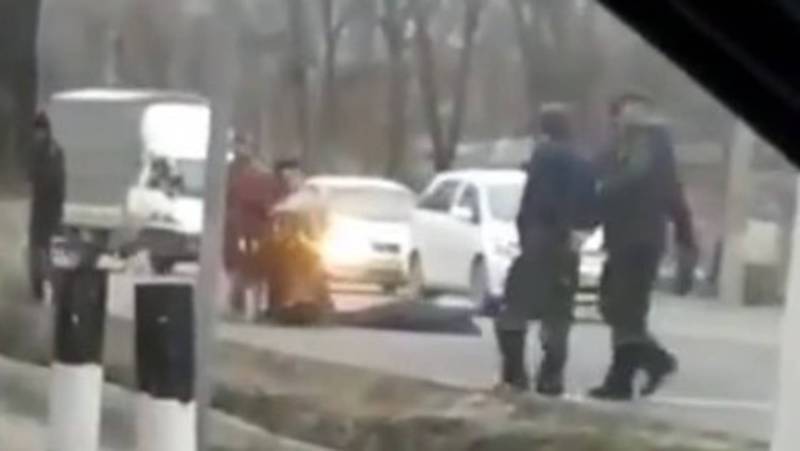 В Бишкеке насмерть сбили пожилую женщину. Видео
