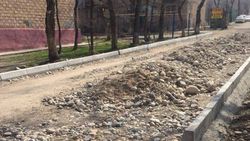 Когда завершится ремонт дорог во дворе многоквартирных домов на пр.Ч.Айтматова?