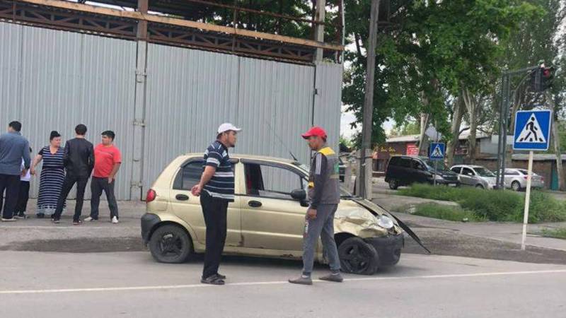 На Тоголок Молдо-Щербакова произошло ДТП, - очевидец. Фото