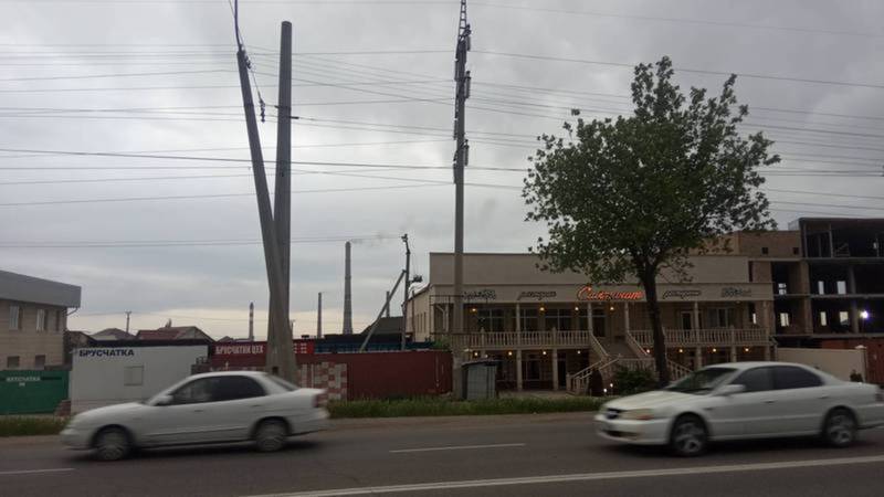 Аварийный бетонный столб на ул.Анкара будет демонтирован на этой неделе, - мэрия Бишкека