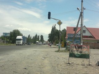 В городе Шопоков в течение долгого времени не работает светофор <b>(фото)</b>