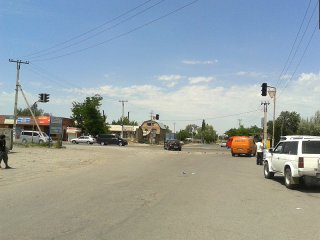 На трассе Бишкек – Кара-Балта более 2 недель не работает светофор <b>(фото)</b>
