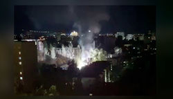 «В Бишкек прислали Терминатора?» В 5-м микрорайоне отключилось электричество. Видео