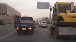 Бишкекчанин жалуется на пробки на Ахунбаева-Тыналиева