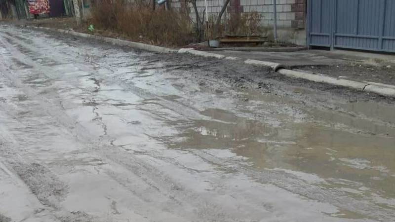 Кантовчанин жалуется на состояние дороги по ул.Пушкина. Фото