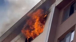 Пожар в жилом доме на окраине Бишкека: Поджог устроил квартирант из-за мести. <b>Видео</b>