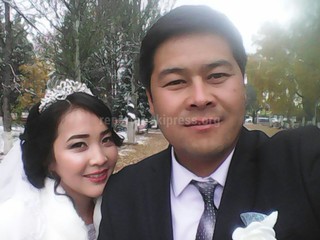 Женился самый молодой глава айыл окмоту по Иссык-Кульской области Д.Сатаров (фото)