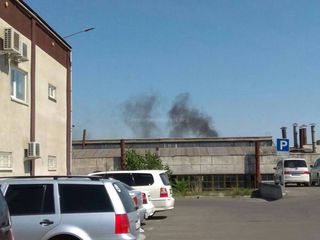 Читатель просит прояснить происхождение черного дыма на Шабдан Баатыра-Анкара <i>(фото)</i>