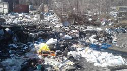 В Бишкеке на улице Усенбаева в районе БЧК разбросано много мусора, - горожанин (фото)