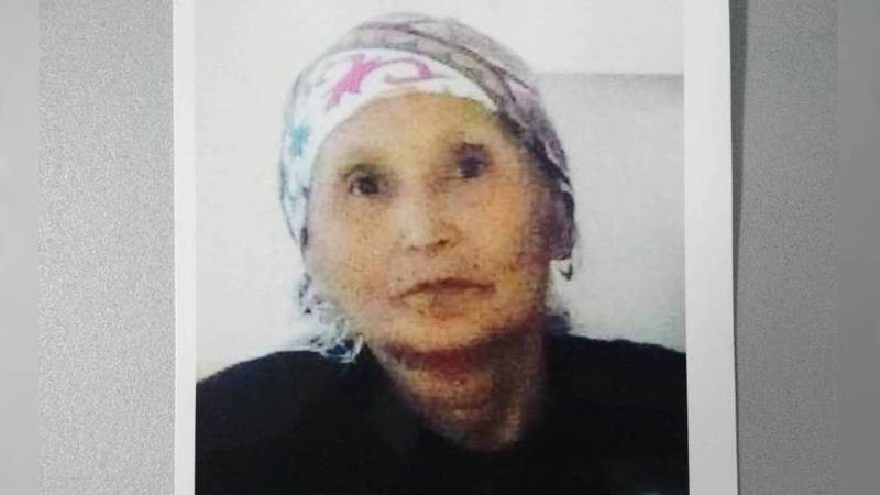 В Бишкеке ищут 58-летнюю Мухабат Тагаеву. Она страдает потерей памяти