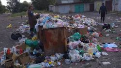 В Кара-Балте третью неделю не вывозят мусор (фото)