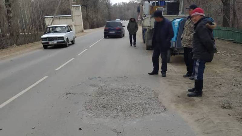 Подрядчик за свой счет устранил недостатки на дороге Талас - Кок-Ой, - Министерство транспорта и дорог