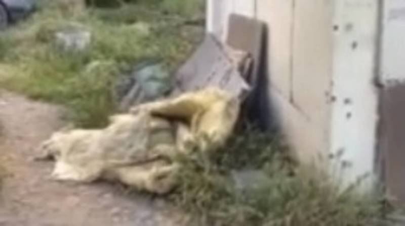 Горожанин жалуется на мусор в мкр Улан. Видео