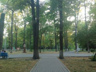 <b>Засыхающий город Бишкек: </b> Парк имени Чингиза Айтматова (Дубовый парк) <b>(фото)</b>