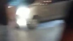ДТП в Оше. На ул.Араванской столкнулись две легковушки. Видео