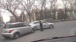 На Айтматова—Джаманбаева произошло ДТП с участием «Намба Такси»